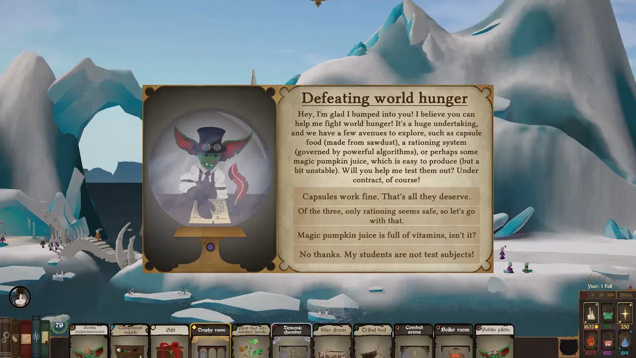 Spellcaster University - Gears and Gobelins Screenshot 4