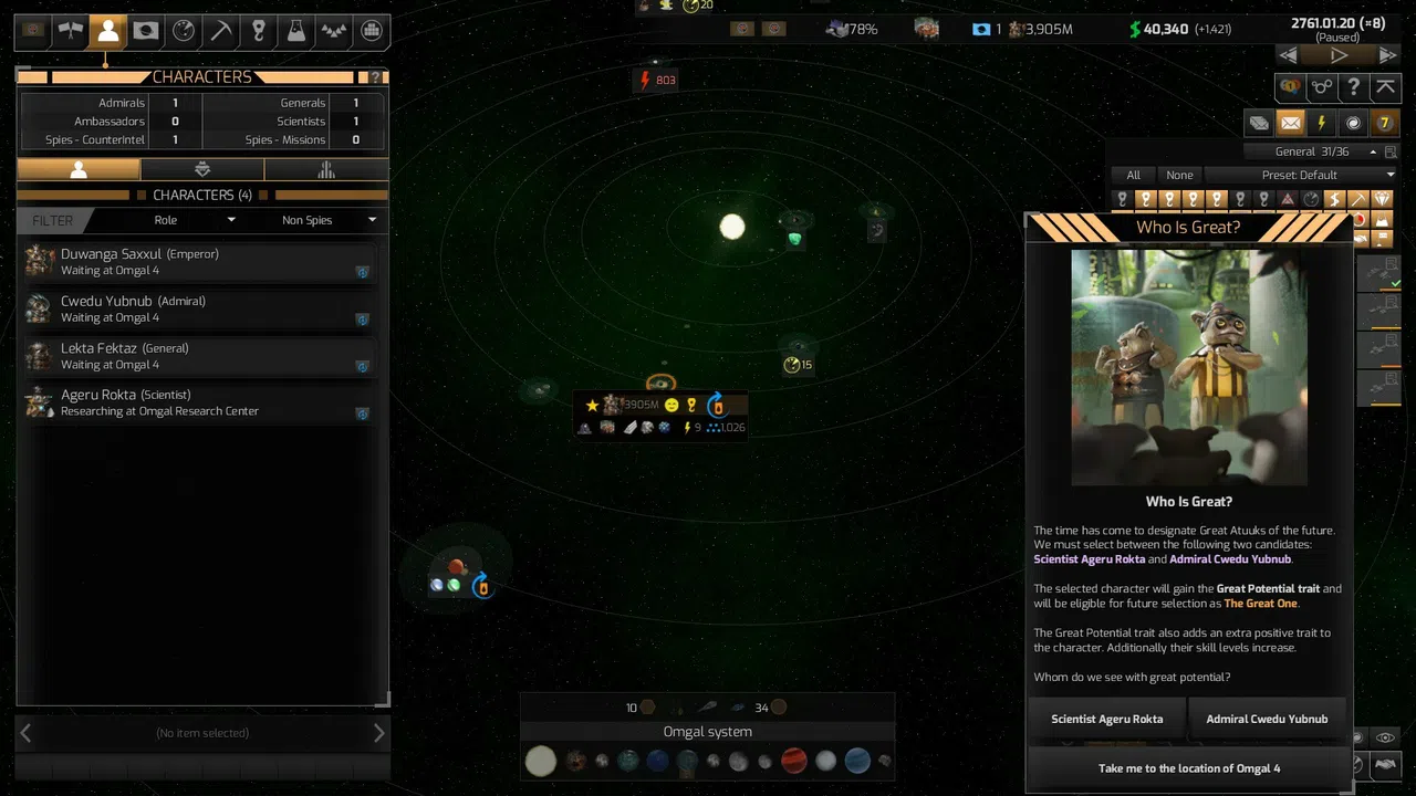 Distant Worlds 2: Factions - Atuuk and Wekkarus Screenshot 6