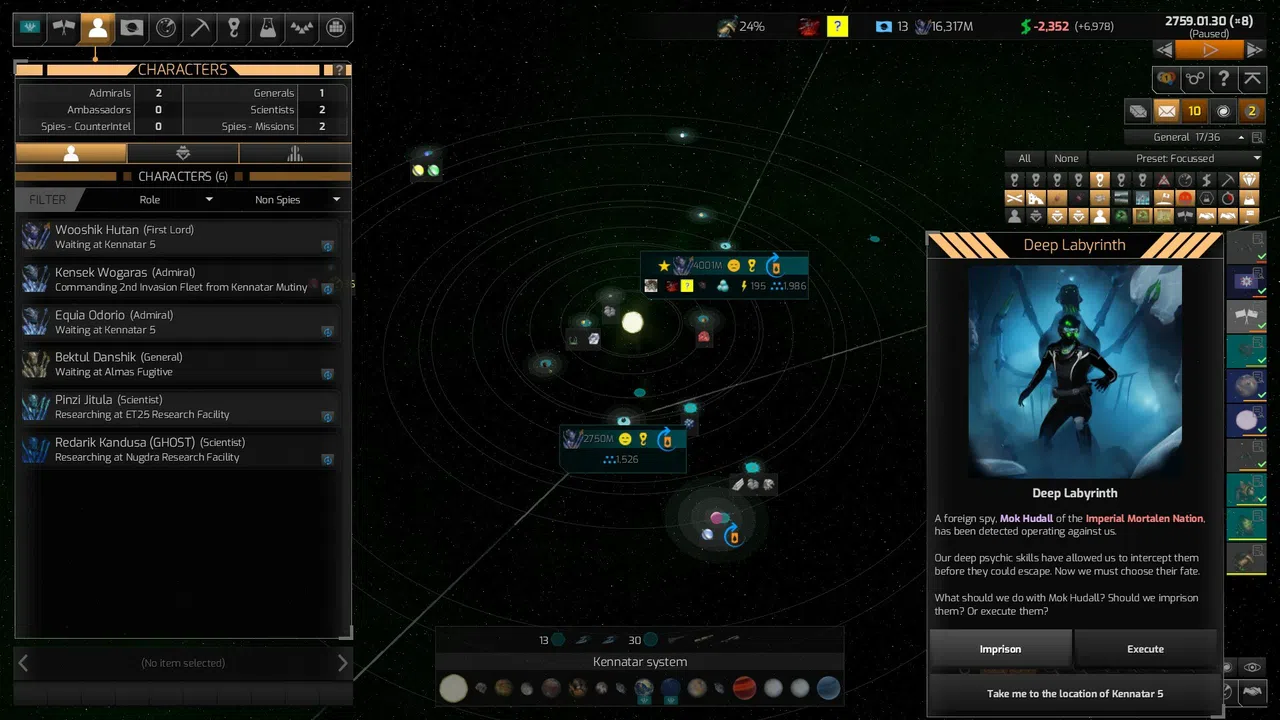 Distant Worlds 2: Factions - Atuuk and Wekkarus Screenshot 13