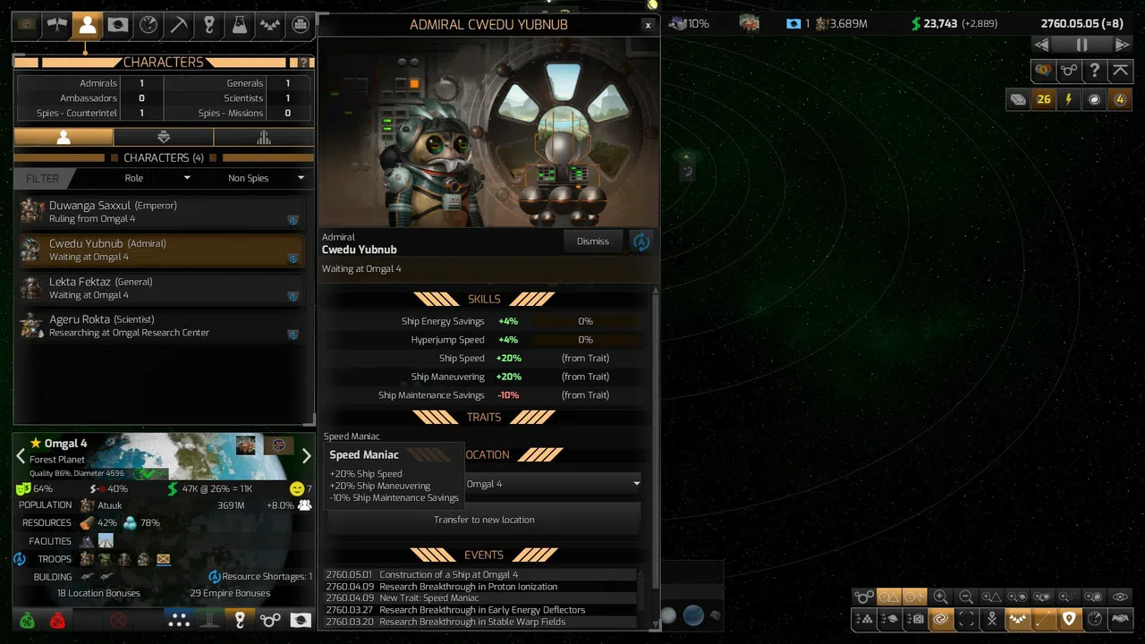 Distant Worlds 2: Factions - Atuuk and Wekkarus Screenshot 7
