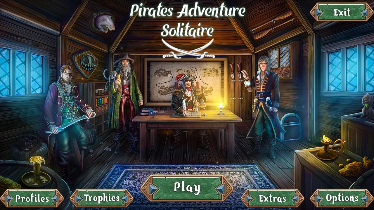 Pirates Adventure Solitaire Screenshot 0
