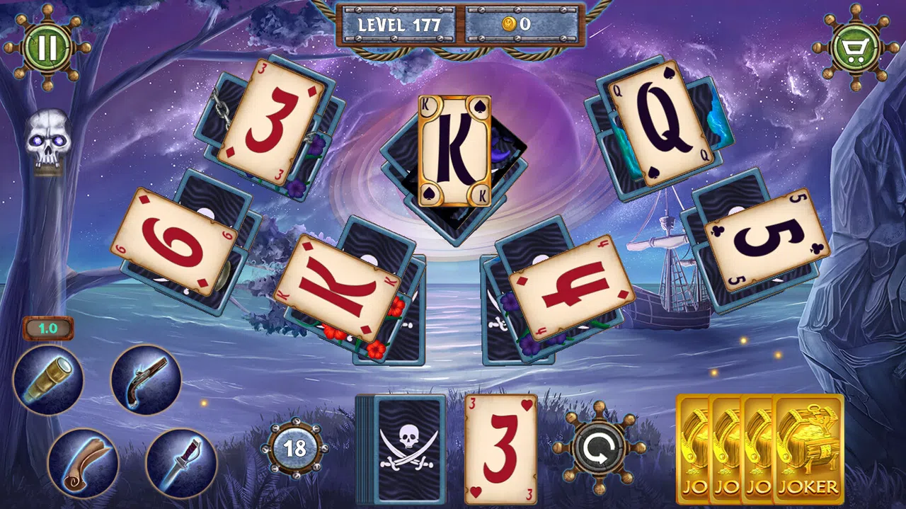 Pirates Adventure Solitaire Screenshot 4