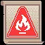 Watch out for Fire icon