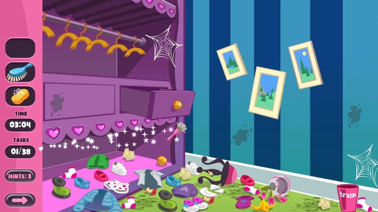 Home Cleaning: Cozy Baby Cleanup Screenshot 4