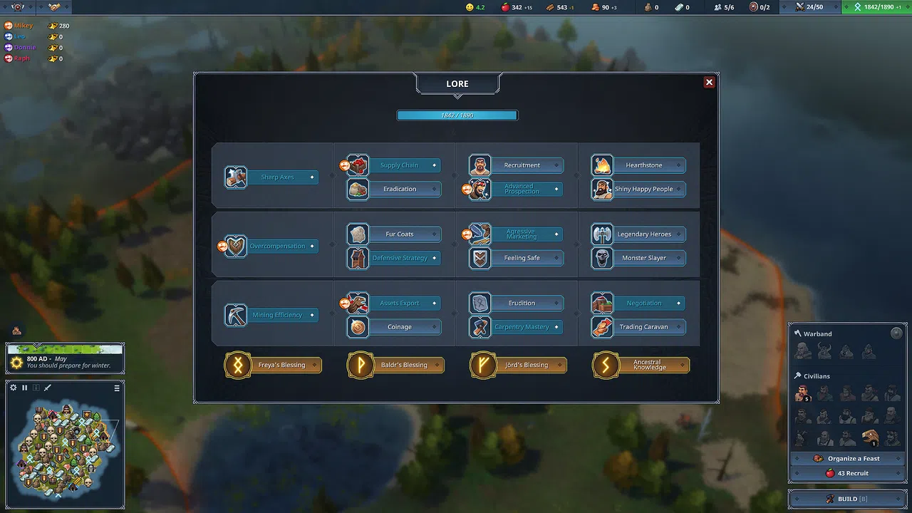 Northgard - Hafgufa, Clan of the Turtle Screenshot 2