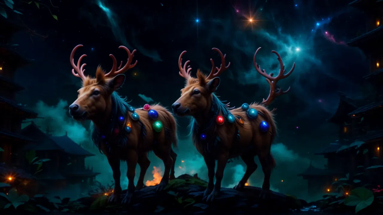 AI-VJ - Christmas Visuals Screenshot 2