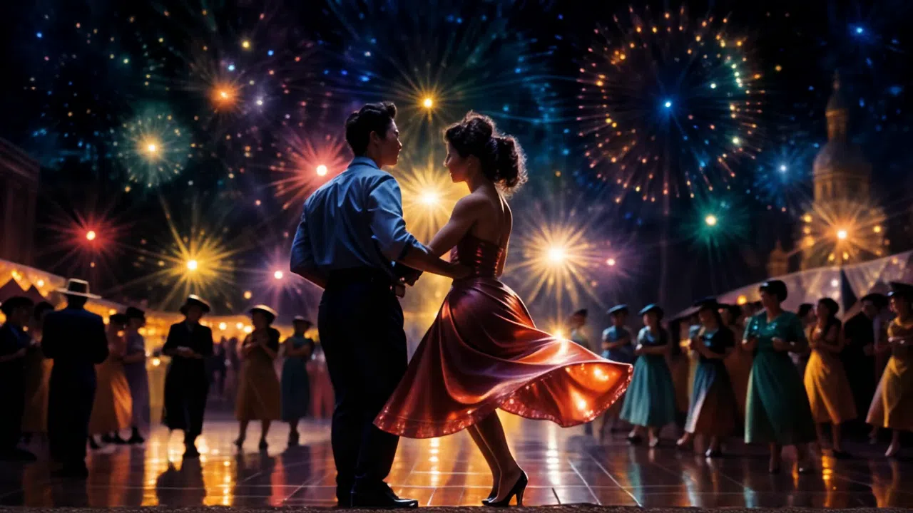 AI-VJ - New Year Visuals Screenshot 2
