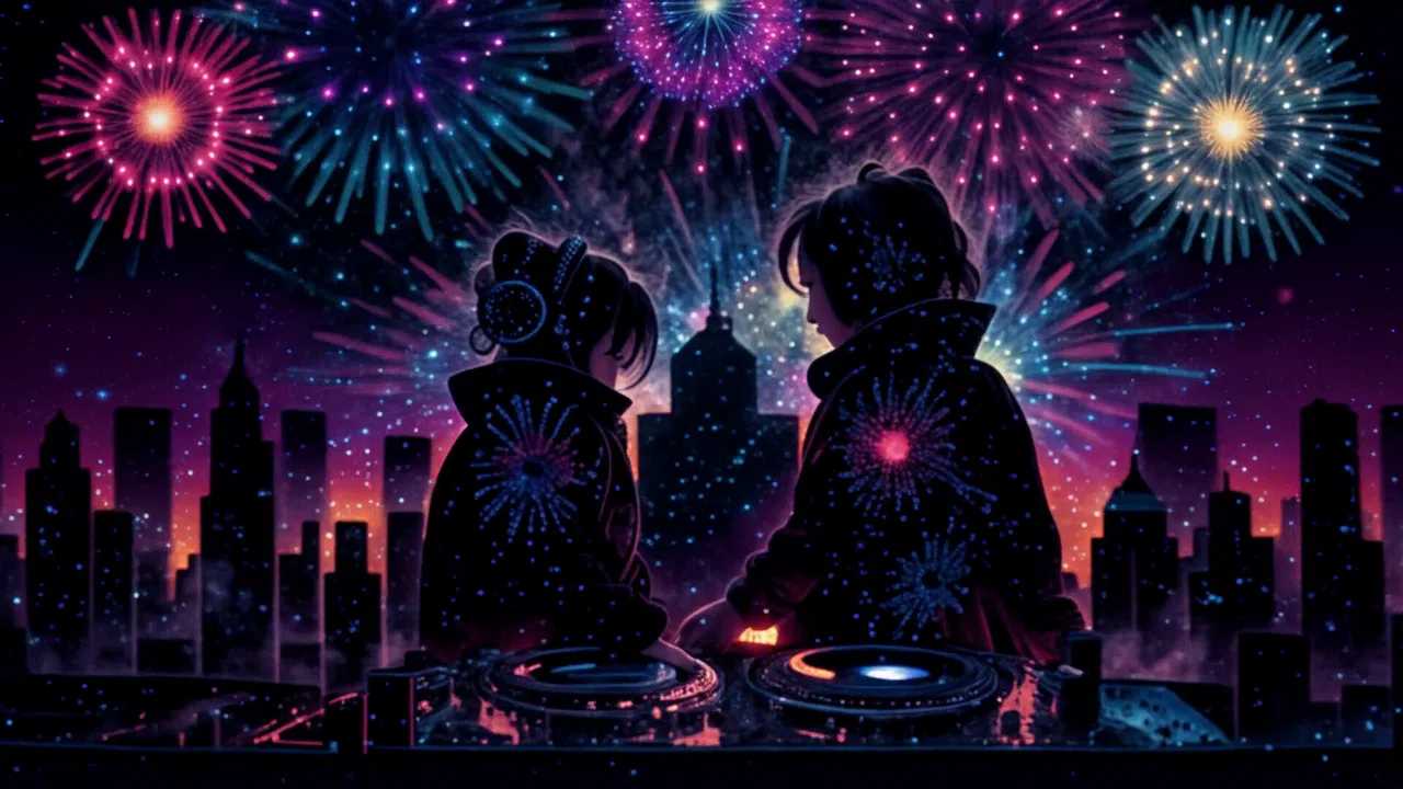 AI-VJ - New Year Visuals Screenshot 13