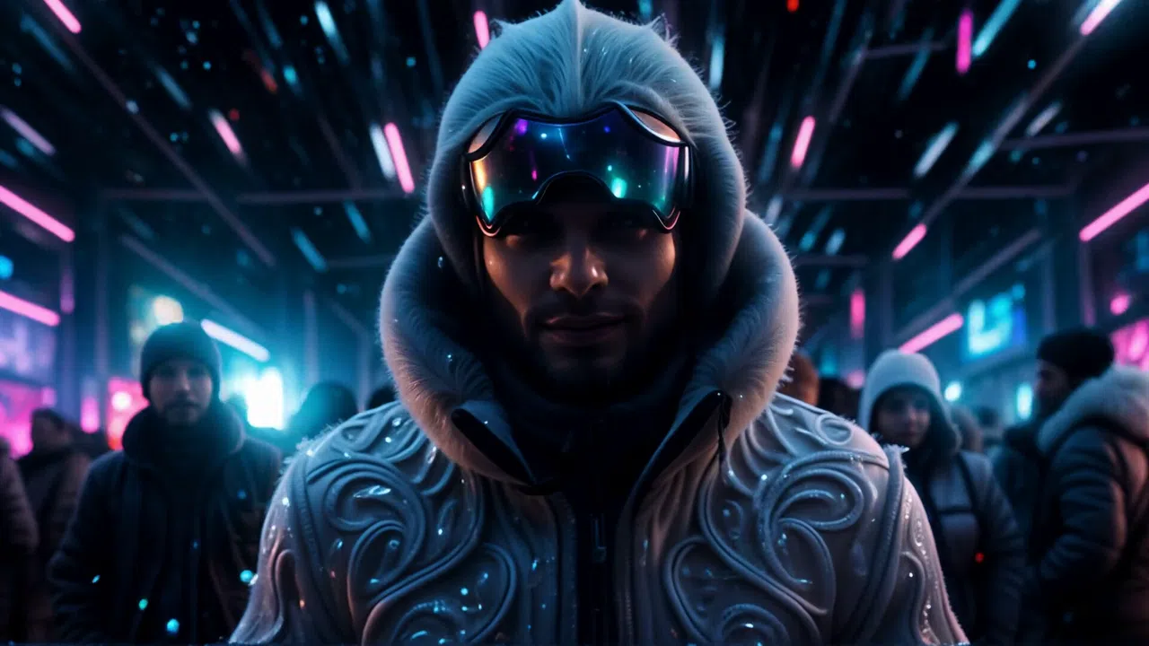 AI-VJ - Après-ski Visuals Screenshot 0