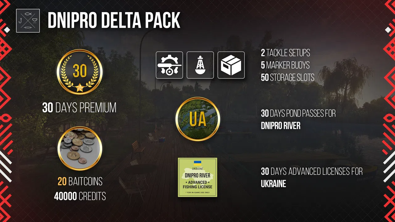 Fishing Planet: Dnipro Delta Pack Screenshot 3