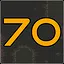 Level 70 completed icon