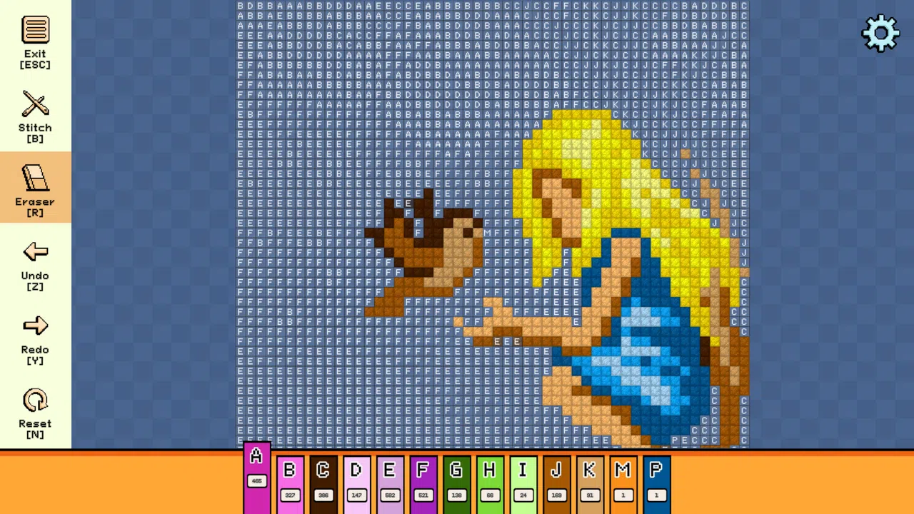 Pixel Cross Stitch - Spring Pack Screenshot 0