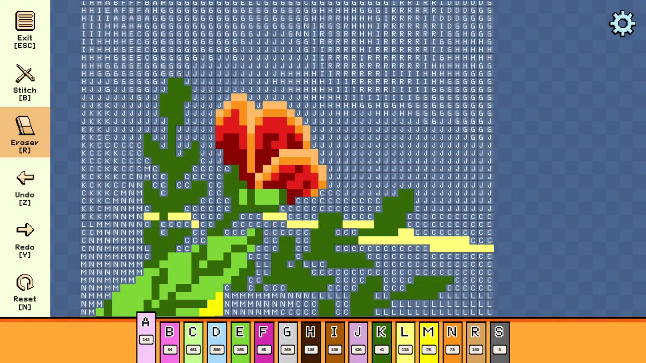Pixel Cross Stitch - Spring Pack Screenshot 3