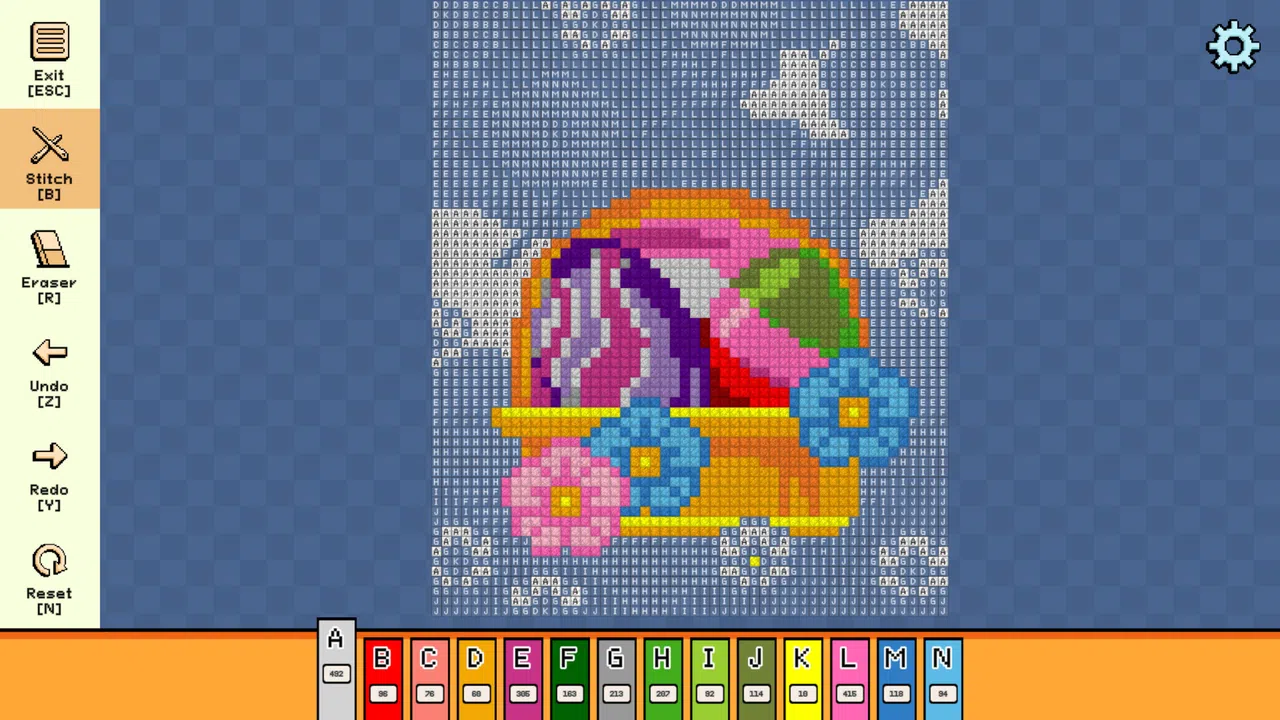 Pixel Cross Stitch - Easter Pack Screenshot 3