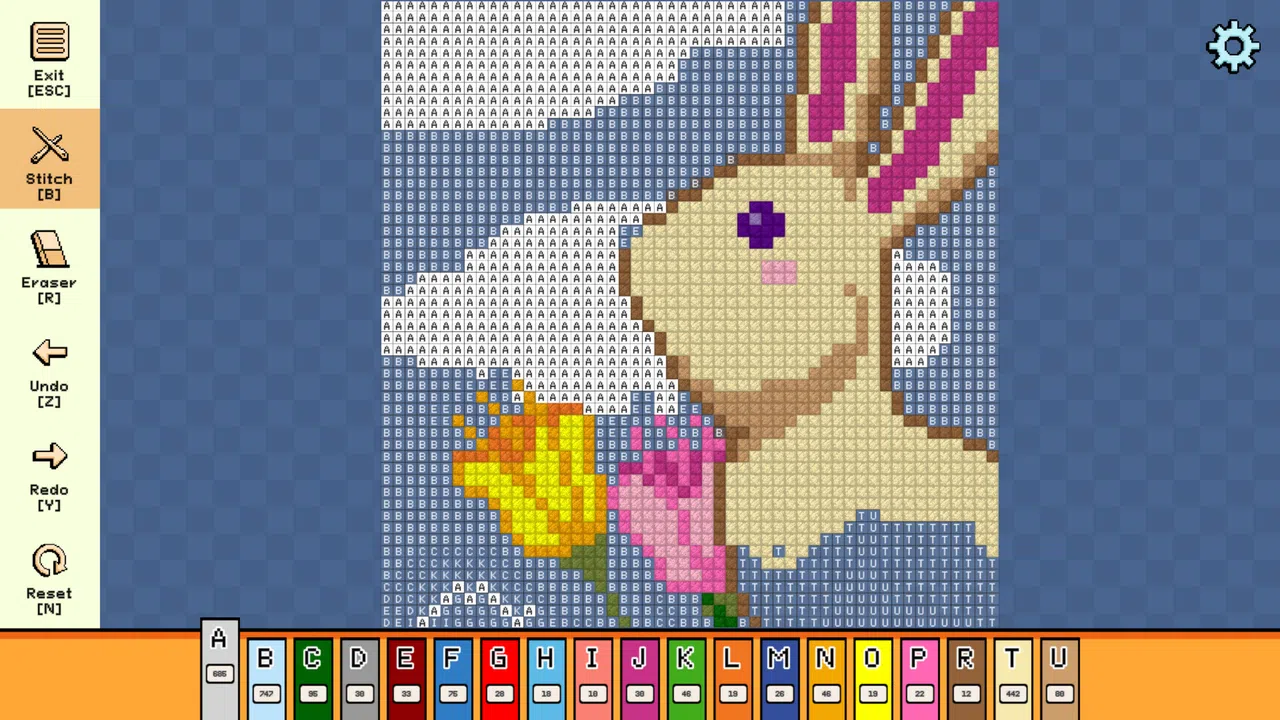 Pixel Cross Stitch - Easter Pack Screenshot 0