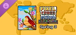 Pixel Cross Stitch - Spring Pack 3
