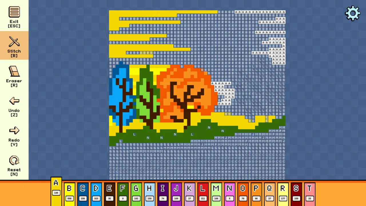 Pixel Cross Stitch - Spring Pack 3 Screenshot 3