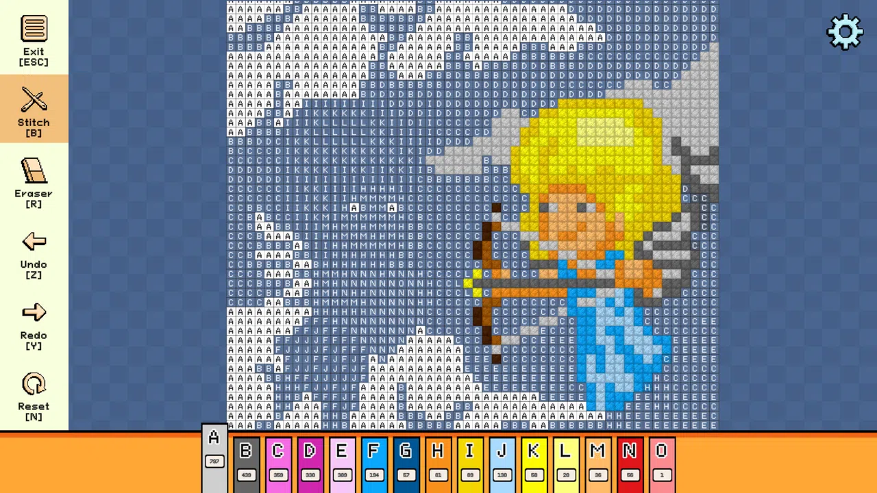Pixel Cross Stitch - Valentine's Day Pack 2 Screenshot 1