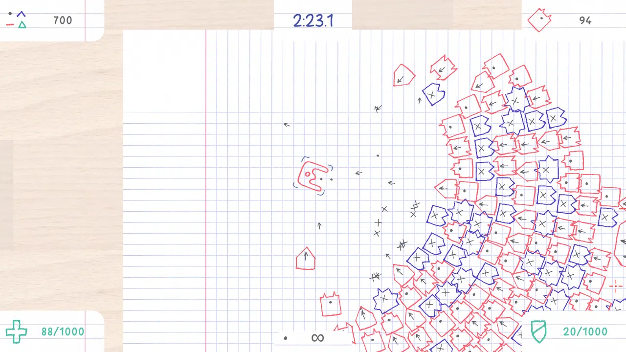 Squared Notebook Fight Screenshot 5