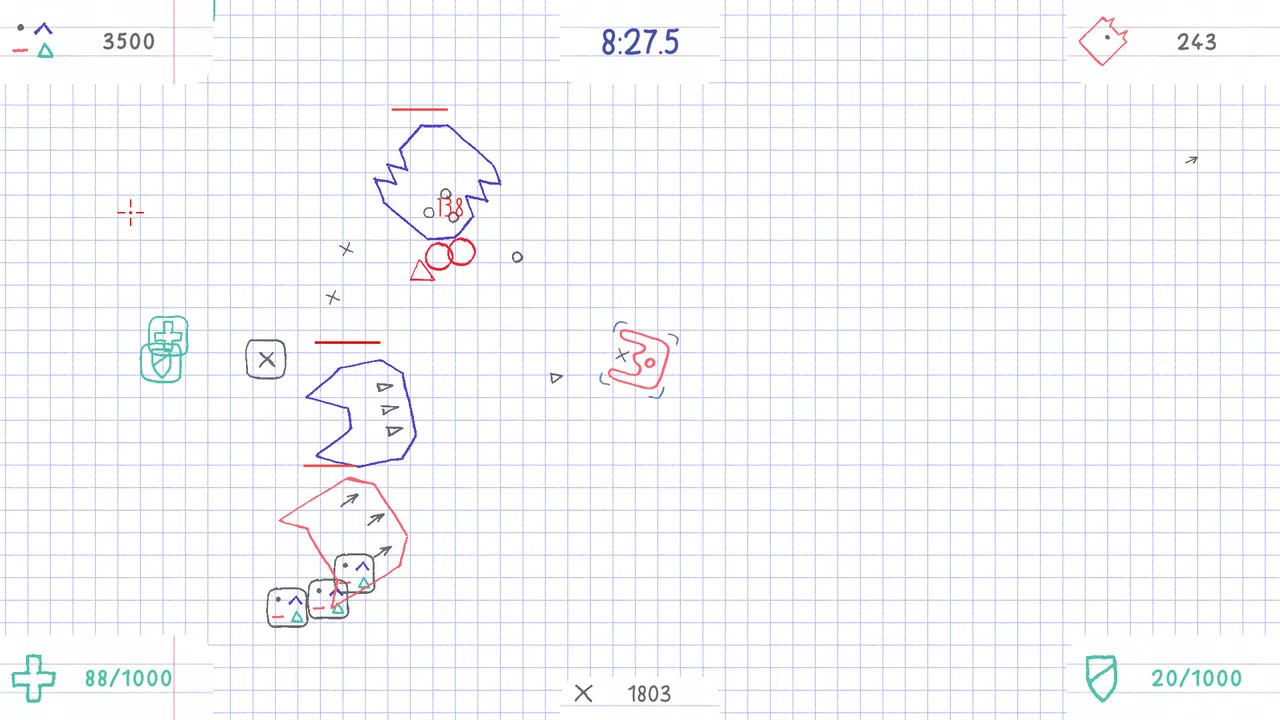 Squared Notebook Fight Screenshot 3