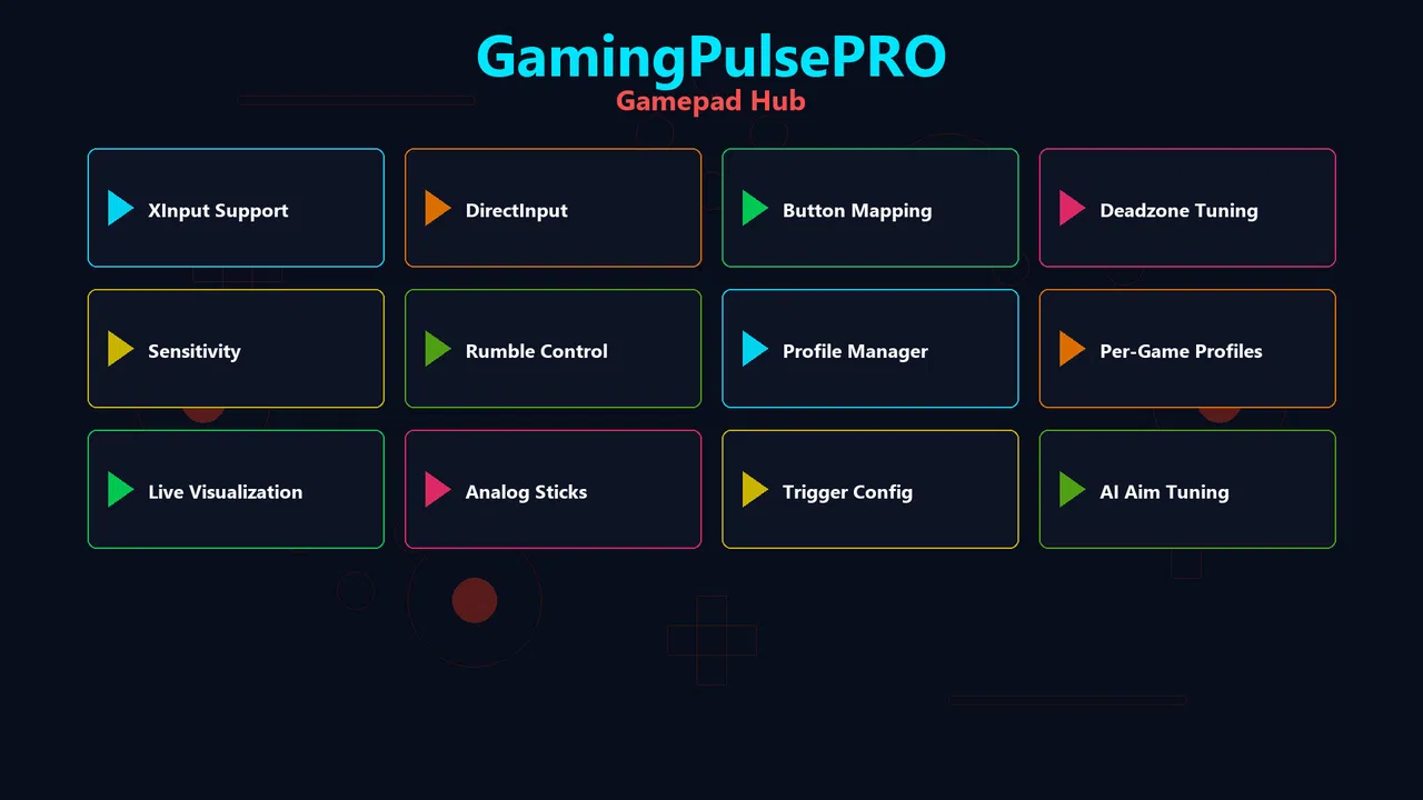 GamingPulsePRO — Gamepad Hub Screenshot 0