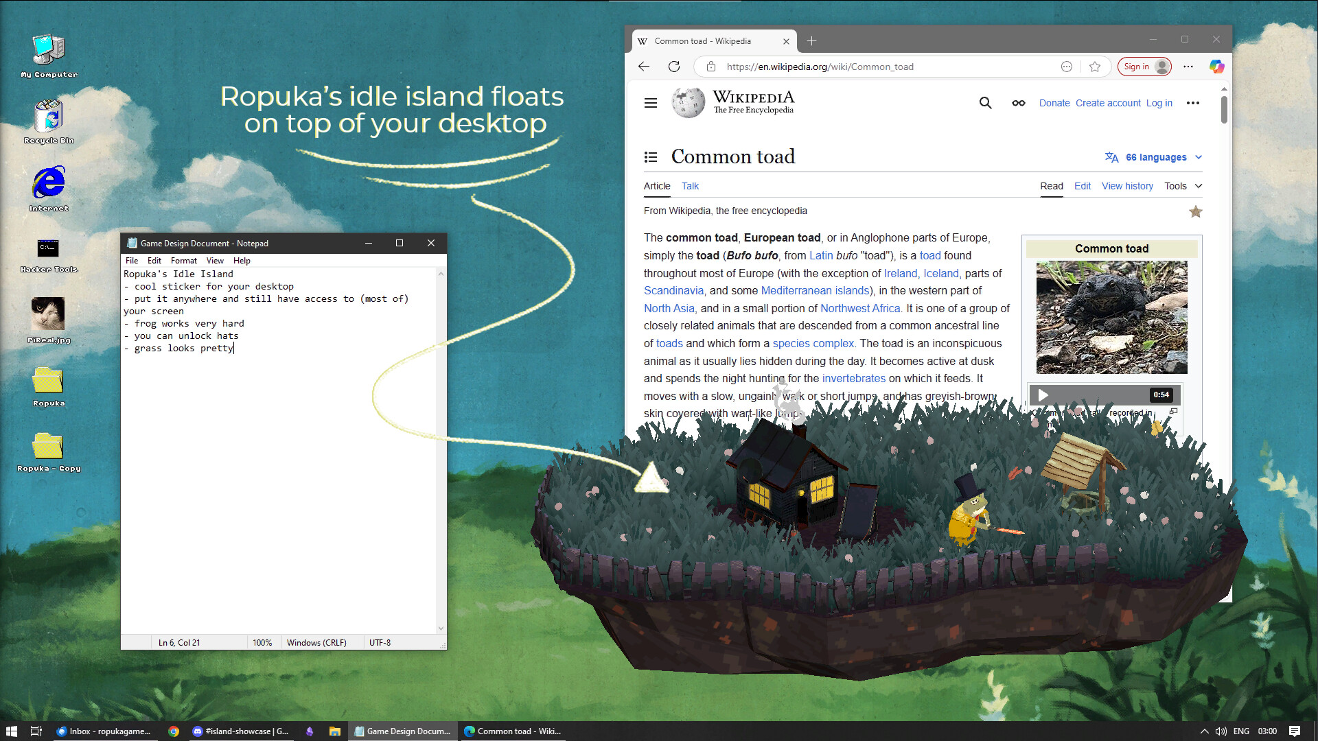 Ropuka's Idle Island Screenshot 3