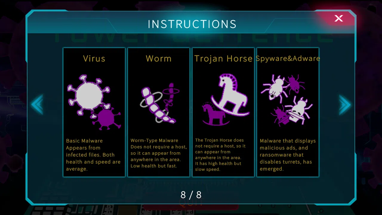 Tower defense for virus Screenshot 2