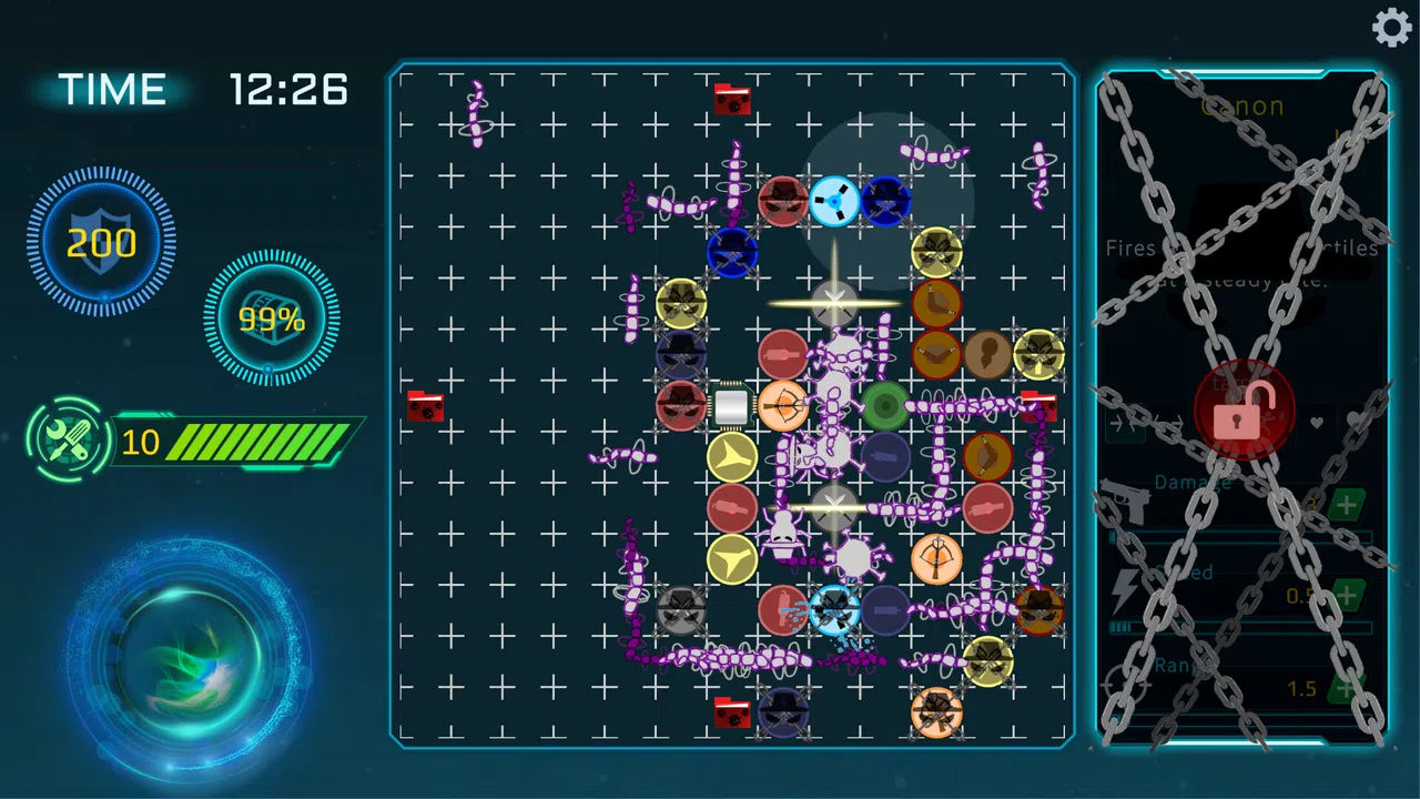 Tower defense for virus Screenshot 4