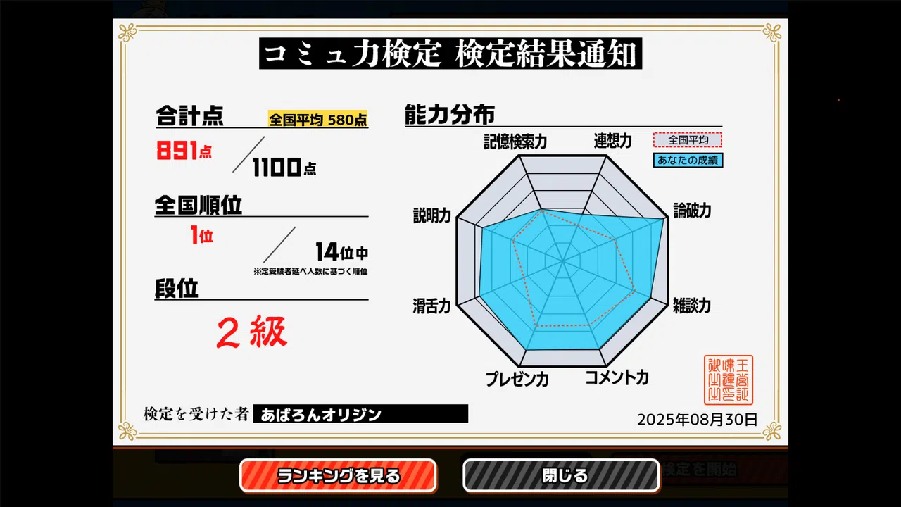 おしゃべりキング！コミュ力診断ゲーム Screenshot 4
