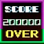 SCORE 200,000 OVER icon