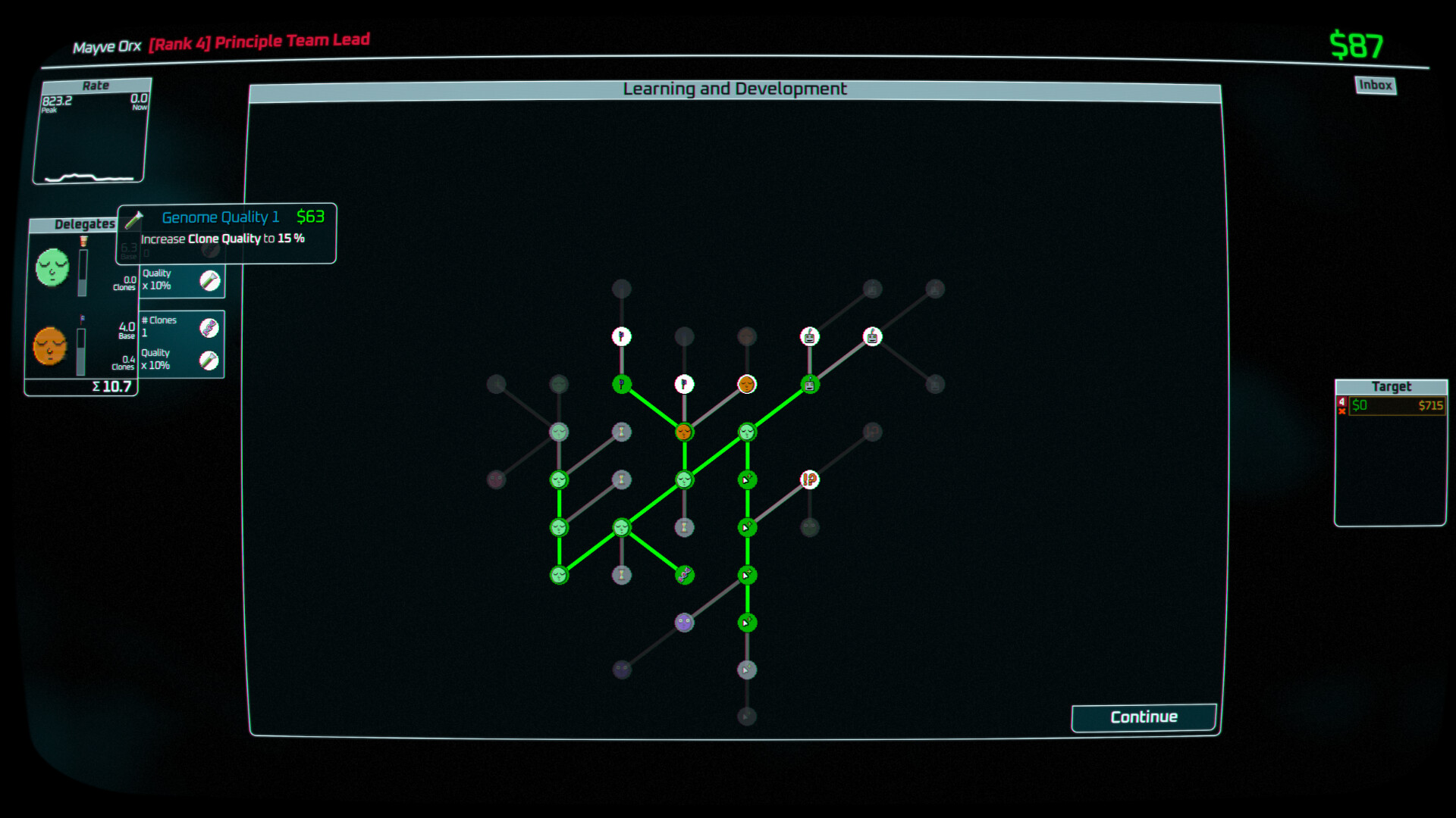 Delegatory Screenshot 2