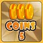 5 Coins icon