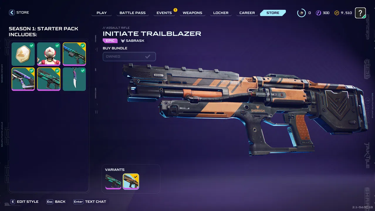 SPLITGATE: Arena Reloaded - Season 1: Starter Pack Screenshot 4