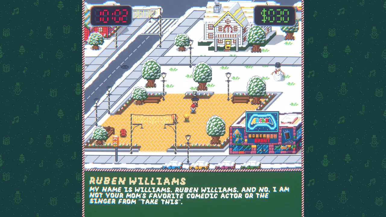 Touch Grass: A Bit-Sized Christmas Adventure Screenshot 7