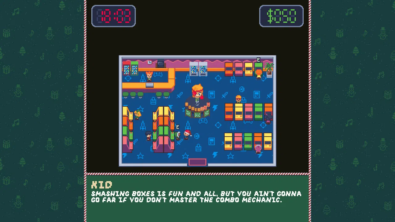 Touch Grass: A Bit-Sized Christmas Adventure Screenshot 8