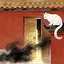 Drive evil spirits into the palace icon