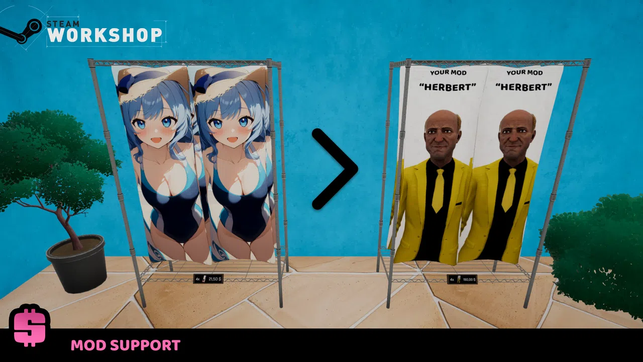 Shop Simulator: Waifu Pillows Screenshot 2