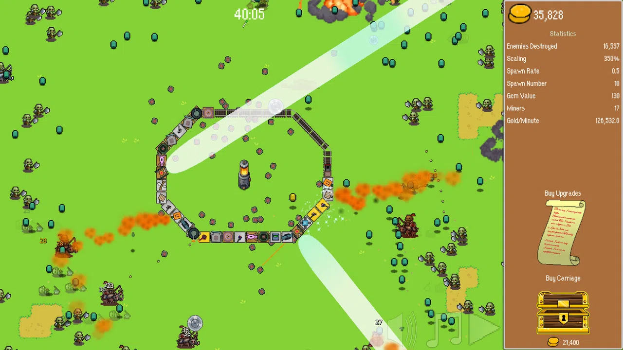 All Aboard! The Train Defense Express Screenshot 2