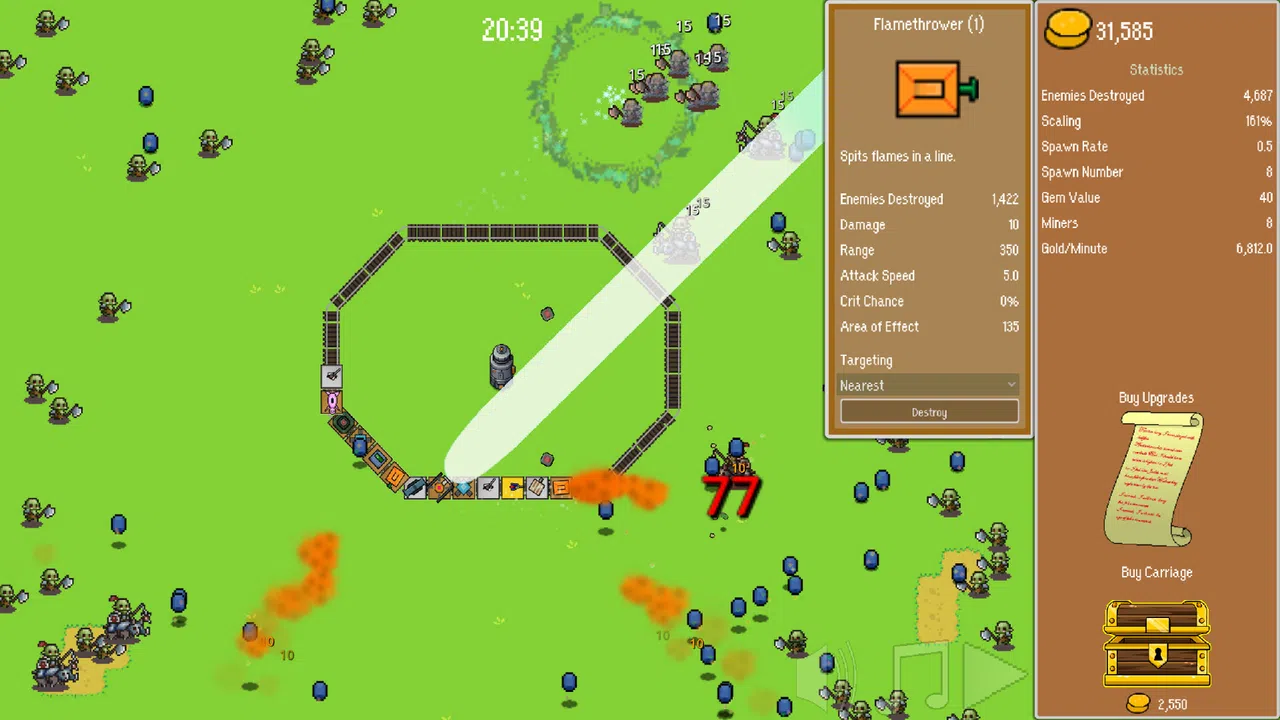All Aboard! The Train Defense Express Screenshot 1