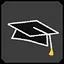 Graduated icon