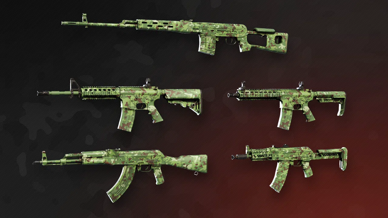 "Jungle" Skin Set Screenshot 1
