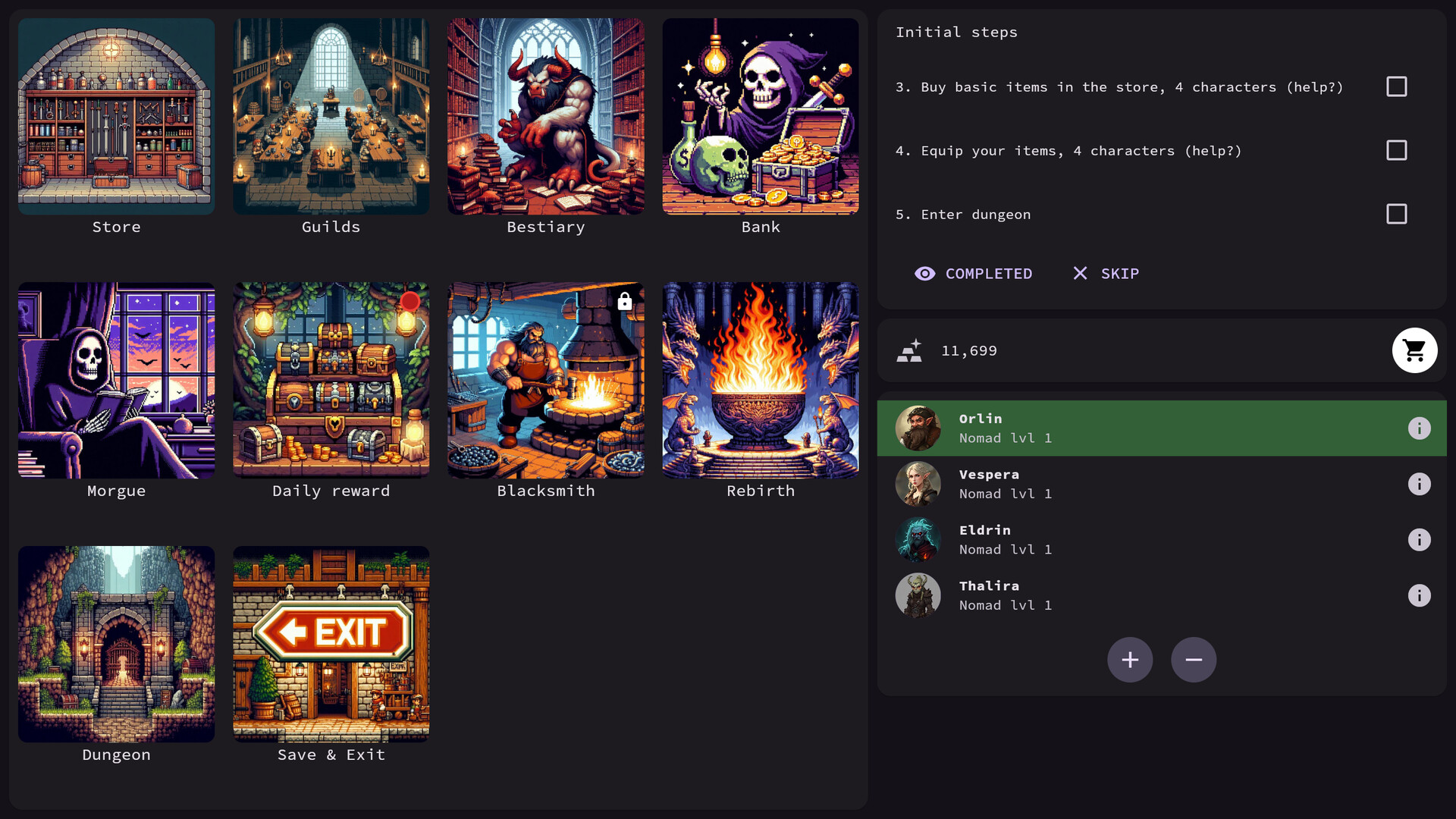 Depths of Endor: Dungeon Crawler Screenshot 1