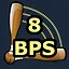 8 Bonks per second icon