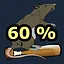 60% of progress reached icon
