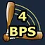 4 Bonks per second icon