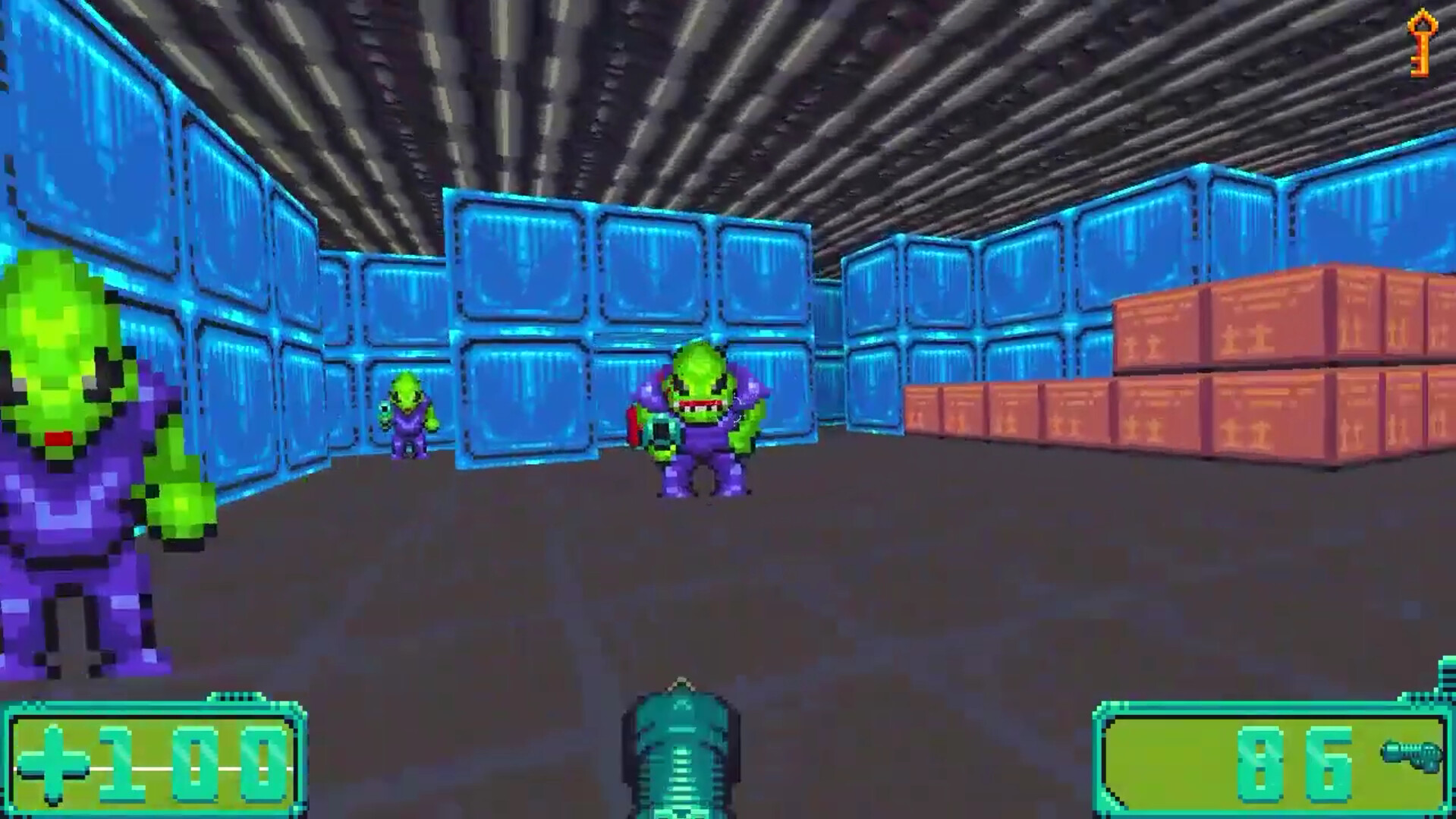 DOSMan: Space Aliens in Space! Screenshot 3