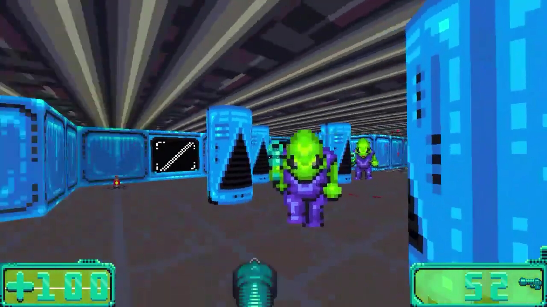 DOSMan: Space Aliens in Space! Screenshot 0