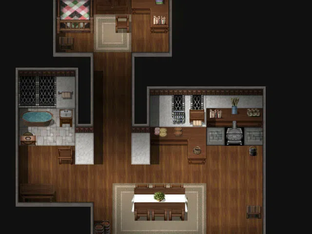 RPG Maker MV - KR Idyllic Village Tileset Screenshot 3