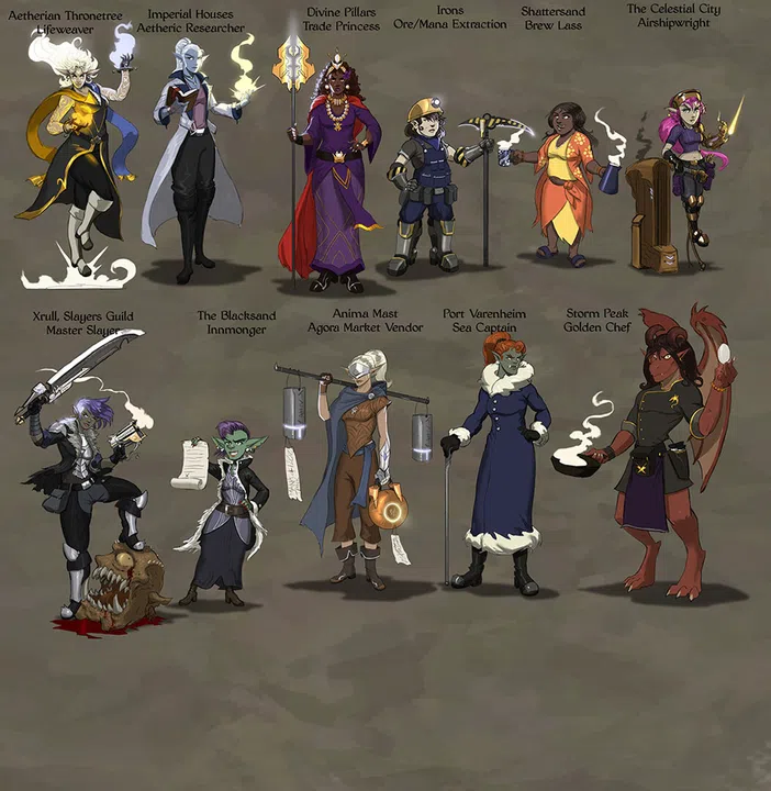 RPG Maker MV - Galefire Characters - NPC Pack Screenshot 1