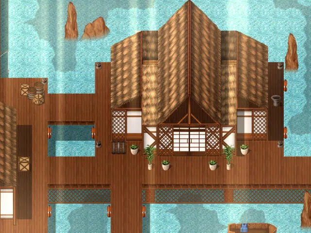 RPG Maker MV - KR Summer Beach Tileset Screenshot 6